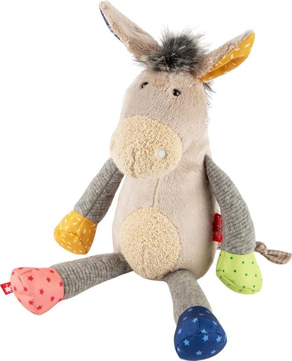 Actual product image Sigikid Esel Patchwork Sweety grau (38 cm)
