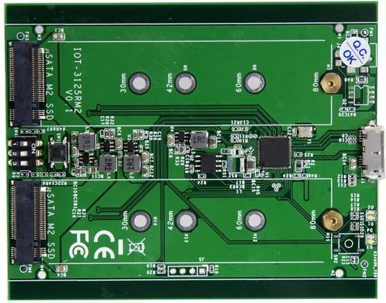 Produktbild StarTech HDD Drive Enclosure Dual-Slot (M.2 2230, M.2 2260, M.2 2242, M.2)
