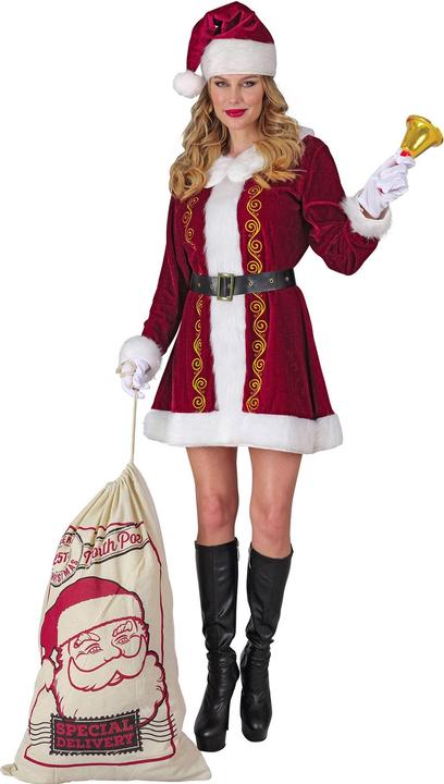 Actual product image Widmann Miss Santa Claus costume for women (XL)