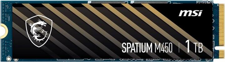 Produktbild MSI SPATIUM M450 PCIe 4.0 NVMe M.2 PCI Express 4.0 3D NAND (1000 GB, M.2 2280)