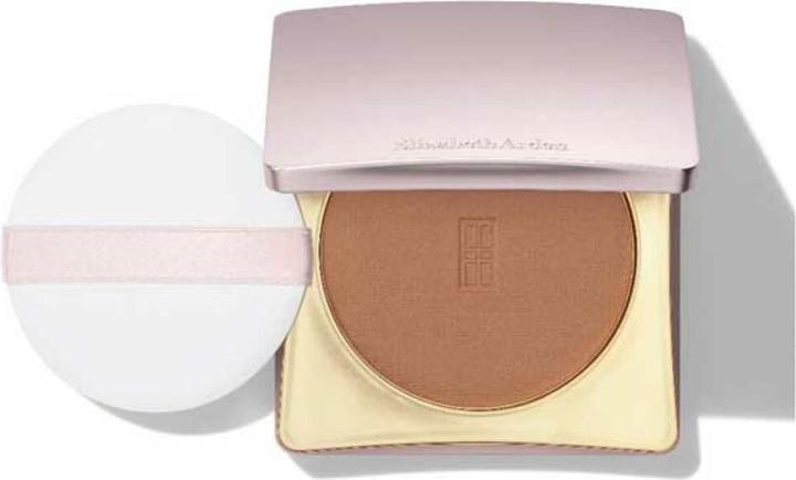 Actual product image Elizabeth Arden Flawless Finish Skincaring Pressed Powder Mattifying Makeup 9.9g Bronze
