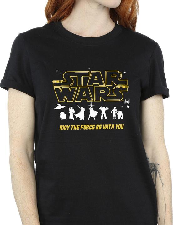 Produktbild Star Wars Silhouettes Force TShirt (5XL)