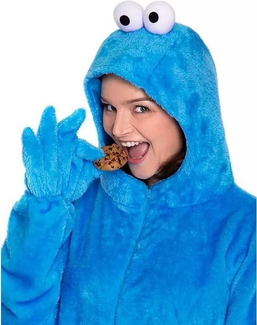 Produktbild Maskworld Die Sesamstrasse Krümelmonster (XXL)