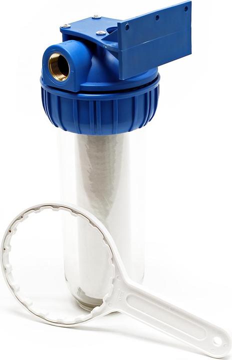 Image du produit Naturewater NW-BR10B-S 1 etape système filtre 32,89mm (1") 60mm cartouche polypropylène, clamp, clé (1 x)