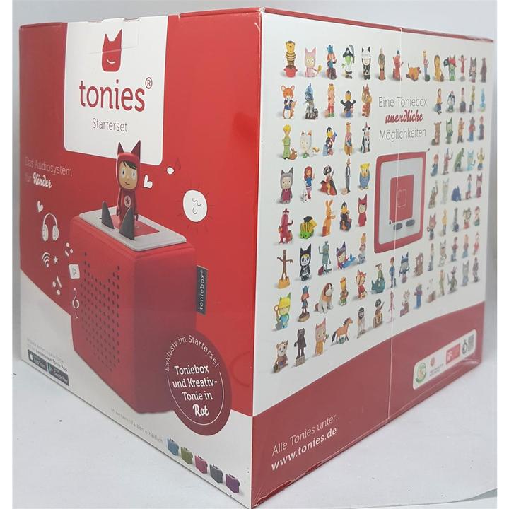 Produktbild Tonies Toniebox Starterset Rot (Kreativ-Tonie) (Deutsch)