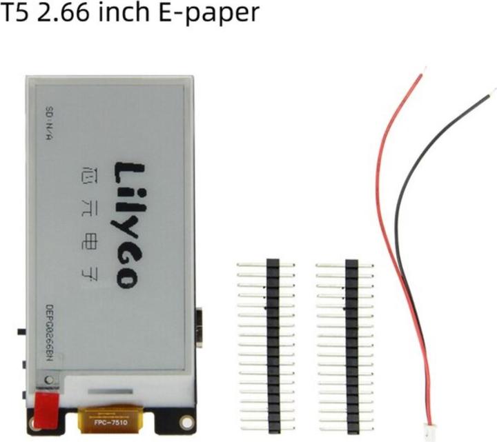 Produktbild Lilygo T5 ESP32 Modul mit 2.66 Inch E-Ink Display