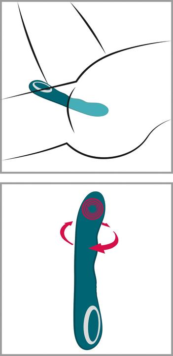 Actual product image Sweet Smile Rotating G-Spot