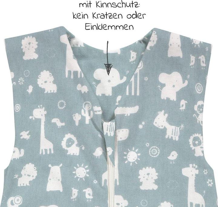 Immagine prodotto Alvi Sacchi a pelo Sacco a pelo estivo con piedini / Sleep-Overall Light / (110 cm)