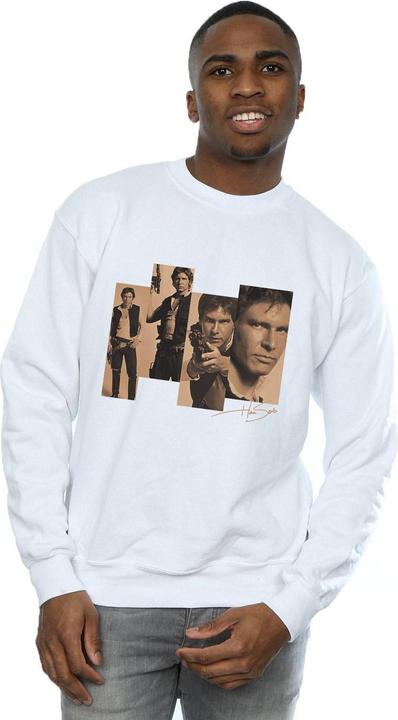 Actual product image Star Wars Mens Han Solo Photoshoot Sweatshirt (XXL)