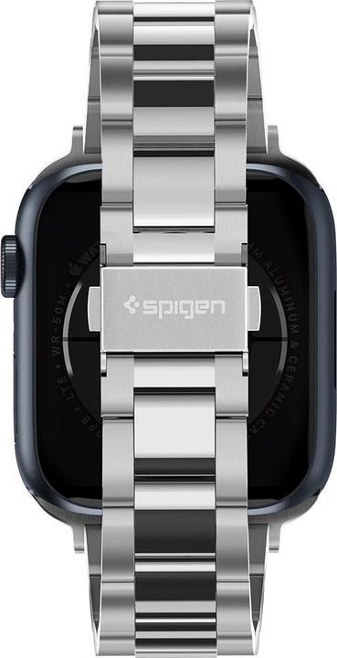 Produktbild Spigen Modern Fit Band für Apple Watch Series 38, 40, 41 mm - silver (41 mm, 38 mm, 40 mm, Stainless Steel)