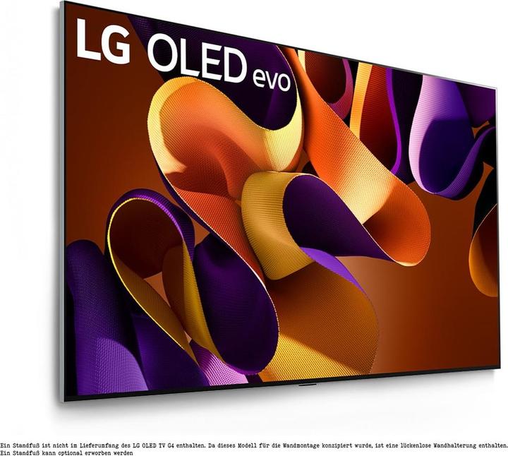 Produktbild LG OLED65G48LW 4K OLED evo TV (2024) Gallery Design 164 cm (65) (65", G4, OLED, 4K, 2024)