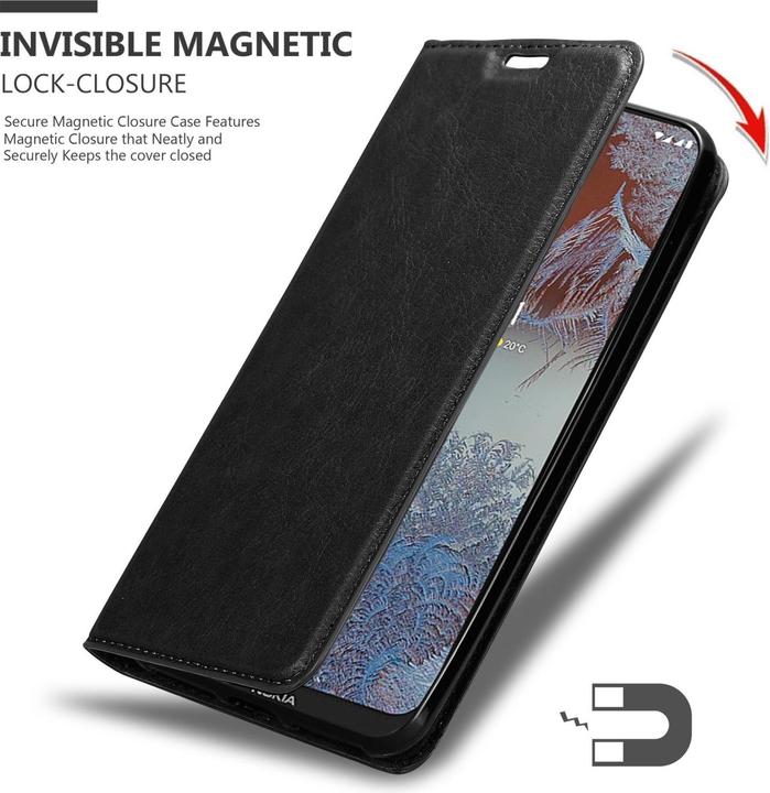 Actual product image Cadorabo Book Invis. Magnet sleeve (Nokia G10, Nokia G20)