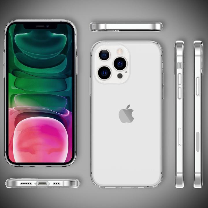 Actual product image Nalia Clear silicone mobile phone case (Apple iPhone 13 Pro)