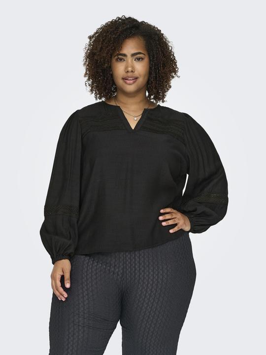 Image du produit Only Coupe normale Top col V manches ballon (48)