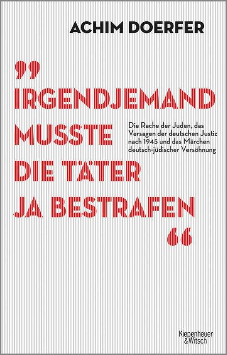Actual product image Irgendjemand musste die Täter ja bestrafen (German, Achim Doerfer, 2021)