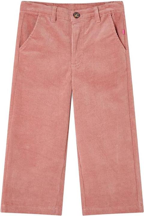Produktbild VidaXL Kinderhose Cord Altrosa 92,Material: 90 % Baumwolle. 8 (92)
