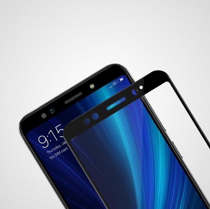 Actual product image Screenguard Xiaomi Mi A2 Full Screen Protective Glass Film 2.5D 9H (1 Piece, Mi A2)