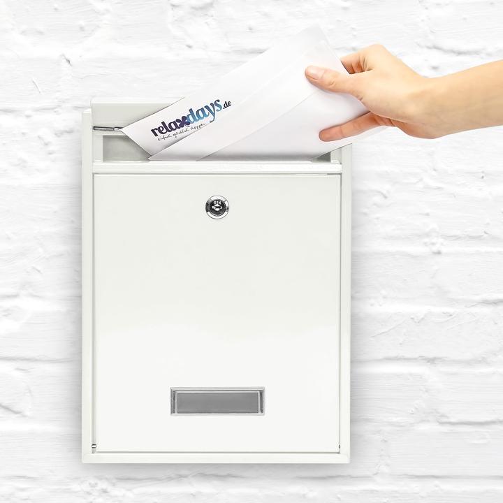 Actual product image Relaxdays Mailbox