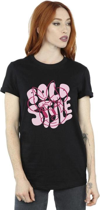 Actual product image Disney Womens/Ladies Minnie Mouse Bold Style Cotton Boyfriend T-Shirt (XL)