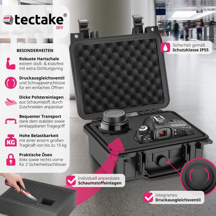 Immagine prodotto tectake Custodia universale per foto (Custodia fotografica, 4.40 l)
