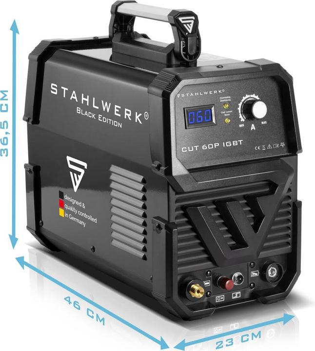 Produktbild Stahlwerk Plasmaschneider CUT 60 Pilot IGBT mit 60 Ampere und Pilotzündung
