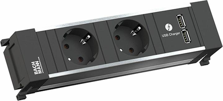 Actual product image Bachmann Power Frame- Power Strip (2 x, CEE 7/3, 2 m)