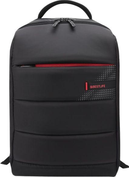 Immagine prodotto Bestlife Zaino 15,6" con USB e Type-C nero/rosso L x H x P mm: 330 x 190 x 490 per: 15,6"
