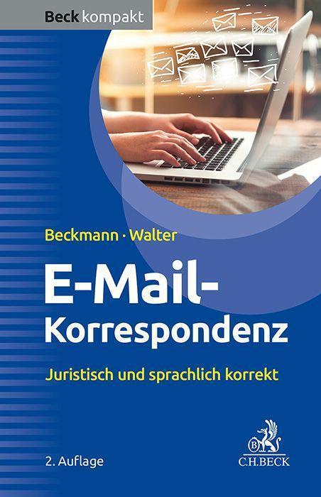Actual product image E-Mail-Korrespondenz (German, Steffen Walter, Edmund Beckmann, 2023)