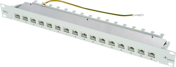 Produktbild Telegärtner Patch Panel MPP16 19" Cat.6+ 16-Port