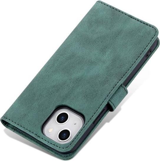 Produktbild MU Classic Retro Leder Bookcover Hülle (Apple iPhone 14 Plus)