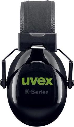 Produktbild Uvex Safety Kapselgehörschutz K10 schwarz, grün SNR 30 dB Grösse L, M, S (1 x)