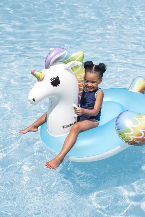Actual product image Bestway Fantasy Unicorn floating animal