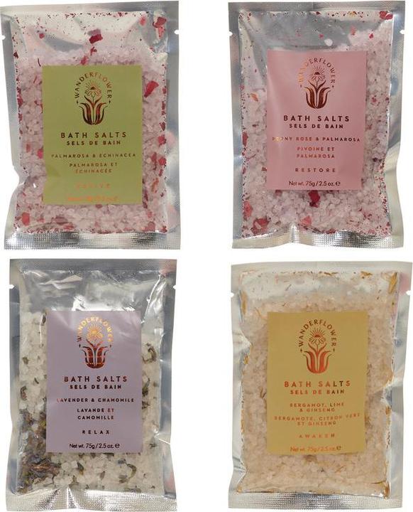 Actual product image Wanderflower Bath Salts Set (Bath salts)