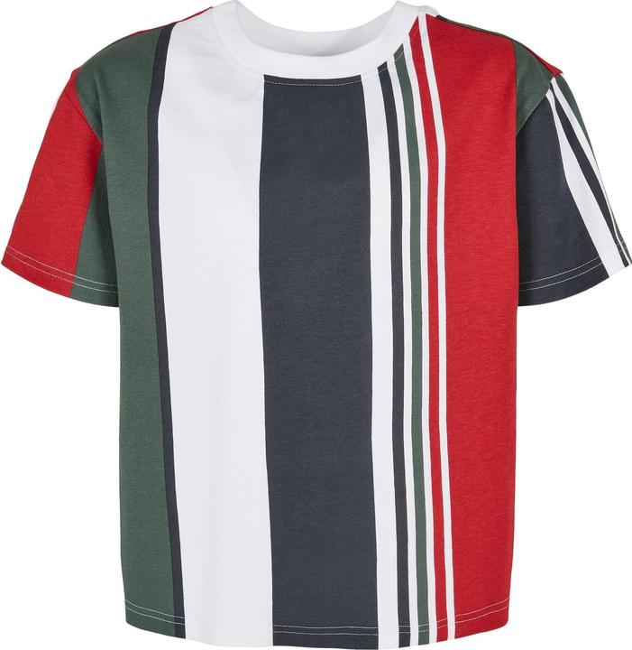 Urban Classics Boys Heavy Oversized Big AOP Stripe Tee