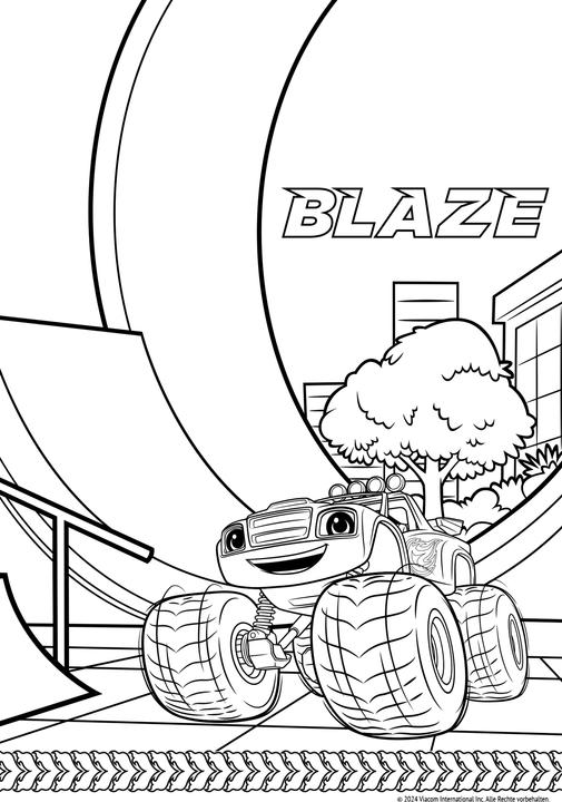 Image du produit Panini Blaze et les machines à monstres : des autocollants et des coloriages super amusants