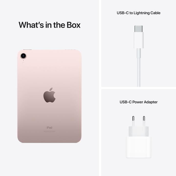 Produktbild Apple iPad mini 2021 (6.Gen) (nur WLAN, 8.30", 256 GB, Pink)