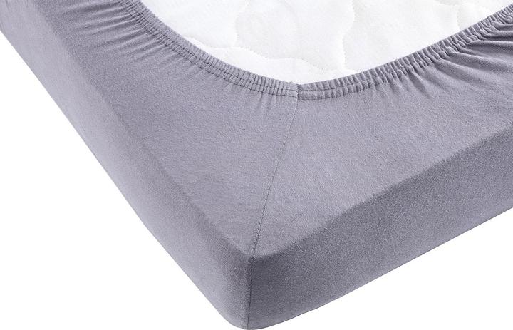 Produktbild Casativo Kinder Fixleintuch aus 100% Baumwolle, grau, 60 x 120 - 70 x 140 cm (60 x 120 - 70 x 140 cm)