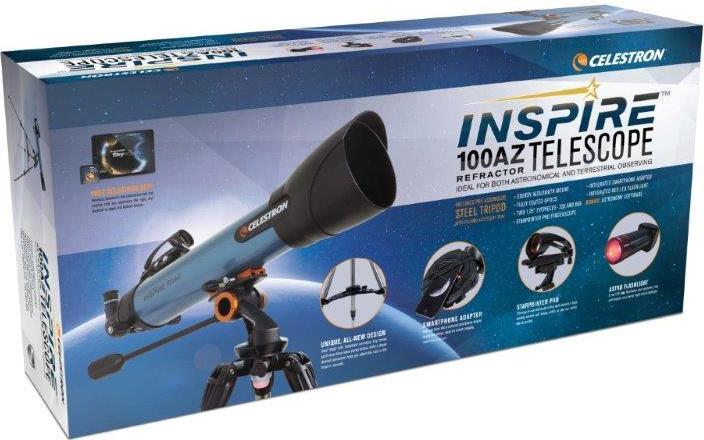Actual product image Celestron Inspire 100mm AZ