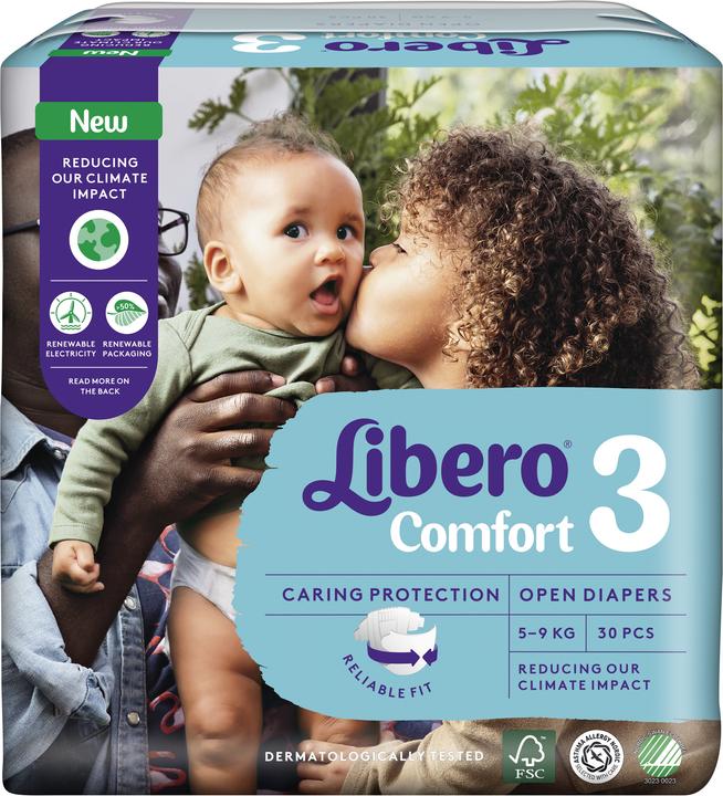 Produktbild Libero Comfort (Gr. 3, Tragepack, 30 Stück)