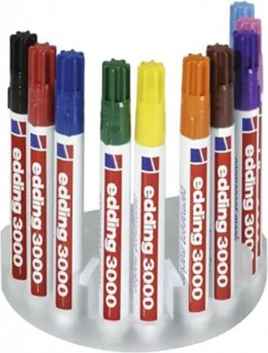 Edding 3000 (Multicolore, 3 mm, 10 x)