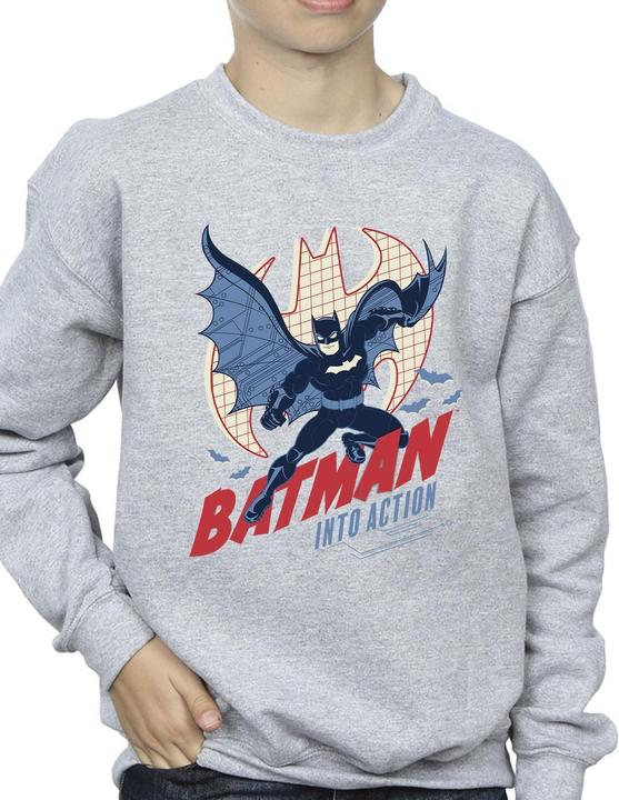 Produktbild Batman Into Action Sweatshirt Jungen (152, 158)