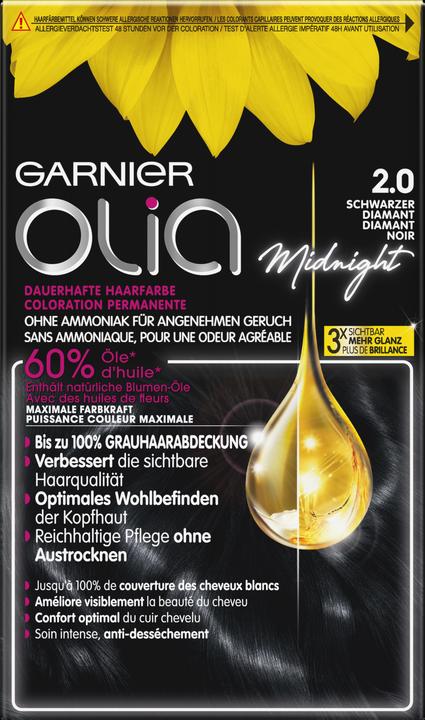 Produktbild Garnier Olia (2 Schwarzer Diamant)