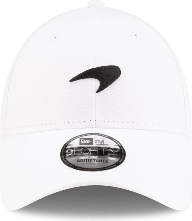 Actual product image New Era 9Forty Strapback Cap - McLaren Racing blanc
