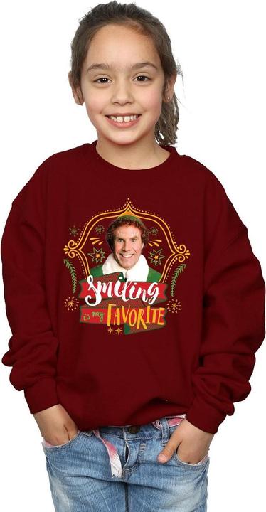 Produktbild Elf Buddy Smiling Sweatshirt Mädchen (116)