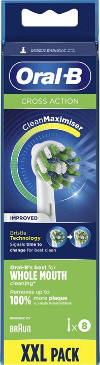 Immagine prodotto Oral-B CrossAction 80339341 Testina per spazzolino elettrico (e) (8 x)