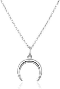 Image du produit Beneto Gentle silver necklace with crescent AGS650 / 47 (chain. pendentif) (L)