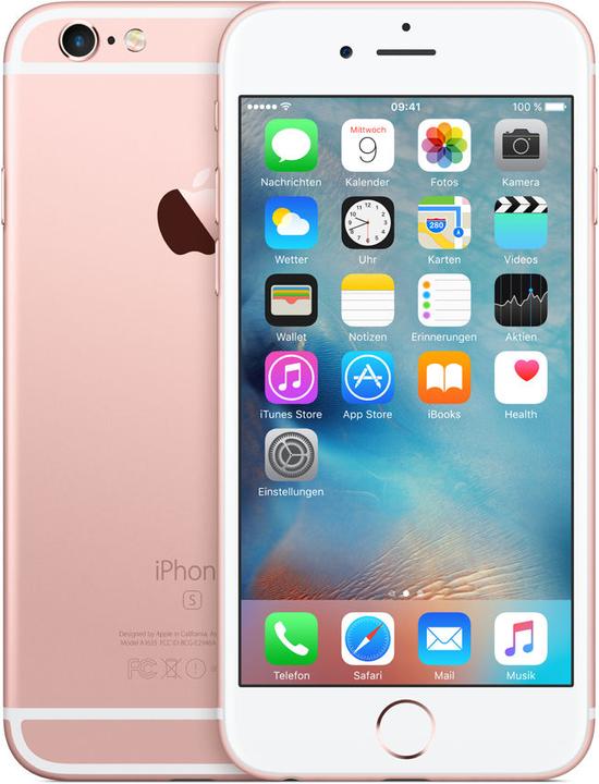 Apple iPhone 6s Plus (64 GB, Rose Gold, 5.50", Single SIM, 12 Mpx, 4G)