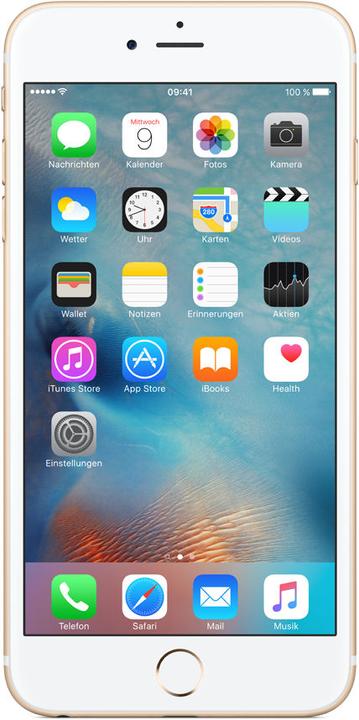 Apple iPhone 6s (128 GB, Gold, 4.70", Single SIM, 12 Mpx, 4G)