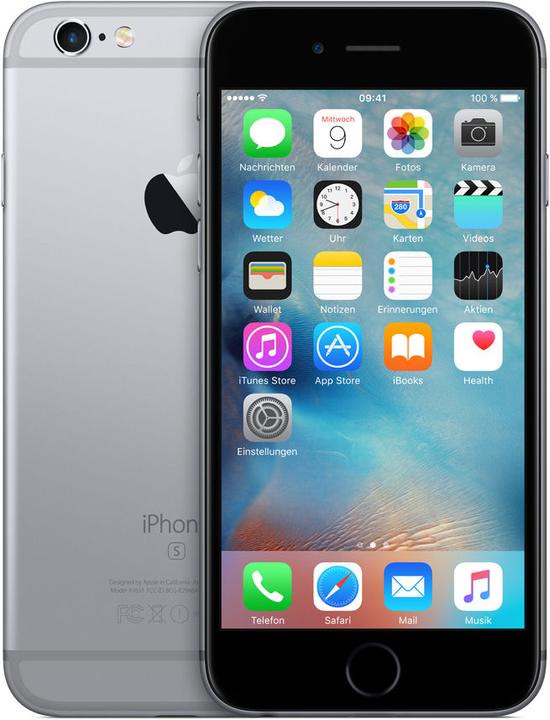 Produktbild Apple iPhone 6s Plus (64 GB, Space Gray, 5.50", Single SIM, 12 Mpx, 4G)