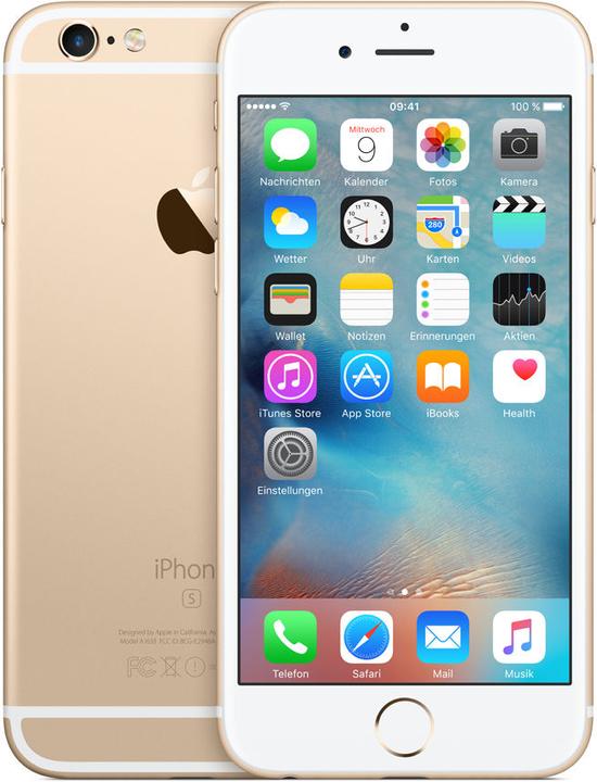 Produktbild Apple iPhone 6s Plus (64 GB, Gold, 5.50", Single SIM, 12 Mpx, 4G)
